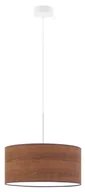 Lampy sufitowe - Skandynawski żyrandol z abażurem 30 cm wybór kolorów A9-G71 - miniaturka - grafika 1