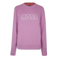 Bluzy damskie - BOSS Bluza damska, Light/Pastel Pink680, XS - miniaturka - grafika 1
