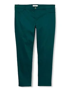 NAF Damskie spodnie Fpower Skinny, ciemnozielony, 44 - Spodnie damskie - miniaturka - grafika 1