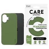 Etui i futerały do telefonów - CARE by PanzerGlass Fashion Case iPhone 16 6.1" zielony/green MagSafe 1385 - miniaturka - grafika 1