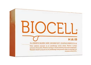 Biocell Hair Kapsułki 30 Kaps. - Włosy, skóra, paznokcie - miniaturka - grafika 1
