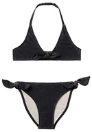 Stroje kąpielowe - United Colors of Benetton Dziewczęcy dwuczęściowy kostium kąpielowy, Nero 700, XXL - miniaturka - grafika 1