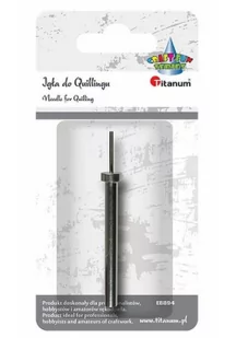 TITANUM Igła Qulling TITANUM podwójna EB-899 307826 - Pasmanteria - miniaturka - grafika 1