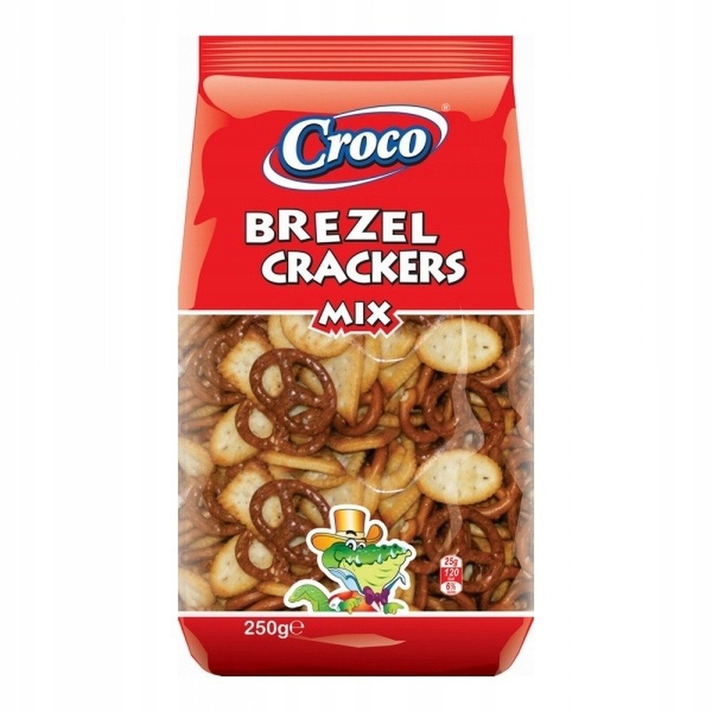 Croco mieszanka precli i krakersów 250g