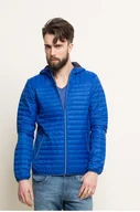 Kurtki męskie - Męska Kurtka Przejściowa Wrangler Puffer Blue W4647Yd05-S - miniaturka - grafika 1