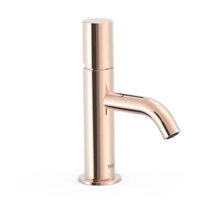 Bateria umywalkowa Tres Study różowe złoto połysk 26190301OP - Baterie umywalkowe - miniaturka - grafika 1