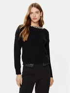 Swetry damskie - Rinascimento Sweter CFM0011717003 Czarny Regular Fit - miniaturka - grafika 1