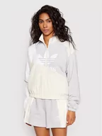 Kurtki damskie - Adidas Kurtka przejściowa adicolor Split Trefoil HC7054 Kolorowy Relaxed Fit - miniaturka - grafika 1