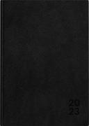 Kalendarze - Kalendarz 2023 książkowy A5 Basic DTP czarny - Top 2000 - miniaturka - grafika 1