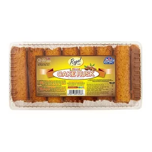 Słodkie sucharki z migdałami Almond Cake Rusk Regal 630g - Pieczywo chrupkie - miniaturka - grafika 1