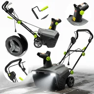 Odśnieżarki - NAC Mocna odśnieżarka elektryczna, szer. 50 cm, głęb. 25 cm STE230-50/25-W - miniaturka - grafika 1