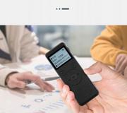 Podsłuchy - Hnsat Profesjonalny Rejestrator Dźwięku Dyktafon 8GB + Współpraca z PC + Menu PL + Duży Ekran + Słuchawki - miniaturka - grafika 1