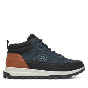 Trzewiki Bugatti 325-ANP51-5055 Granatowy - Botki męskie - miniaturka - grafika 1