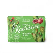 Mydła - Barwa Naturalna Mydło w kostce Kaktusowe - miniaturka - grafika 1