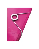 Segregatory - Leitz Teczka z gumką PP WOW 15 mm różowy - miniaturka - grafika 1