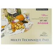 Podobrazia, bloki, papiery - Blok do malowania wiele technik, A3 297x420, 60 arkuszy - miniaturka - grafika 1