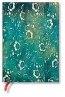 Szkolne artykuły papiernicze - Notes Katagami Florals Kuro Midi Lined - miniaturka - grafika 1