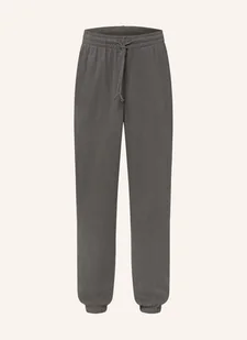 Calvin Klein Spodnie Dresowe Rekreacyjne Cotton Terry Blend grau - Spodnie męskie - miniaturka - grafika 1