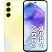 Telefony komórkowe - SAMSUNG Galaxy A55 5G 8/128GB Żółty - miniaturka - grafika 1