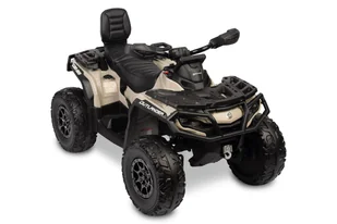 OUTLANDER POJAZD TERENOWY QUAD NA AKUMULATOR 4X4 MOCNY 4 X 200W KHAKI - Pojazdy elektryczne dla dzieci - miniaturka - grafika 1