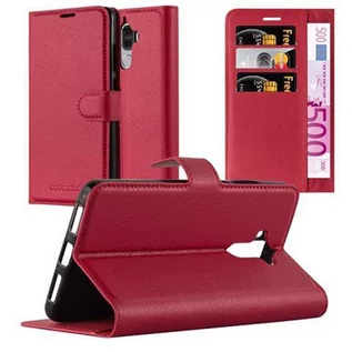 Portfele - Pokrowiec Do Huawei MATE 9 w KARMINOWY CZERWONY Etui Portfel Obudowa Ochronny Case Cover Cadorabo - grafika 1