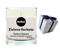 Świece - Zielona Herbata Świeca Sojowa Zapachowa  175G Prezent - miniaturka - grafika 1