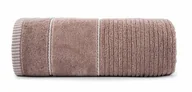 Ręczniki - Ręcznik Teo 70x140 pudrowy różowy 470 g/m2 frotte - miniaturka - grafika 1