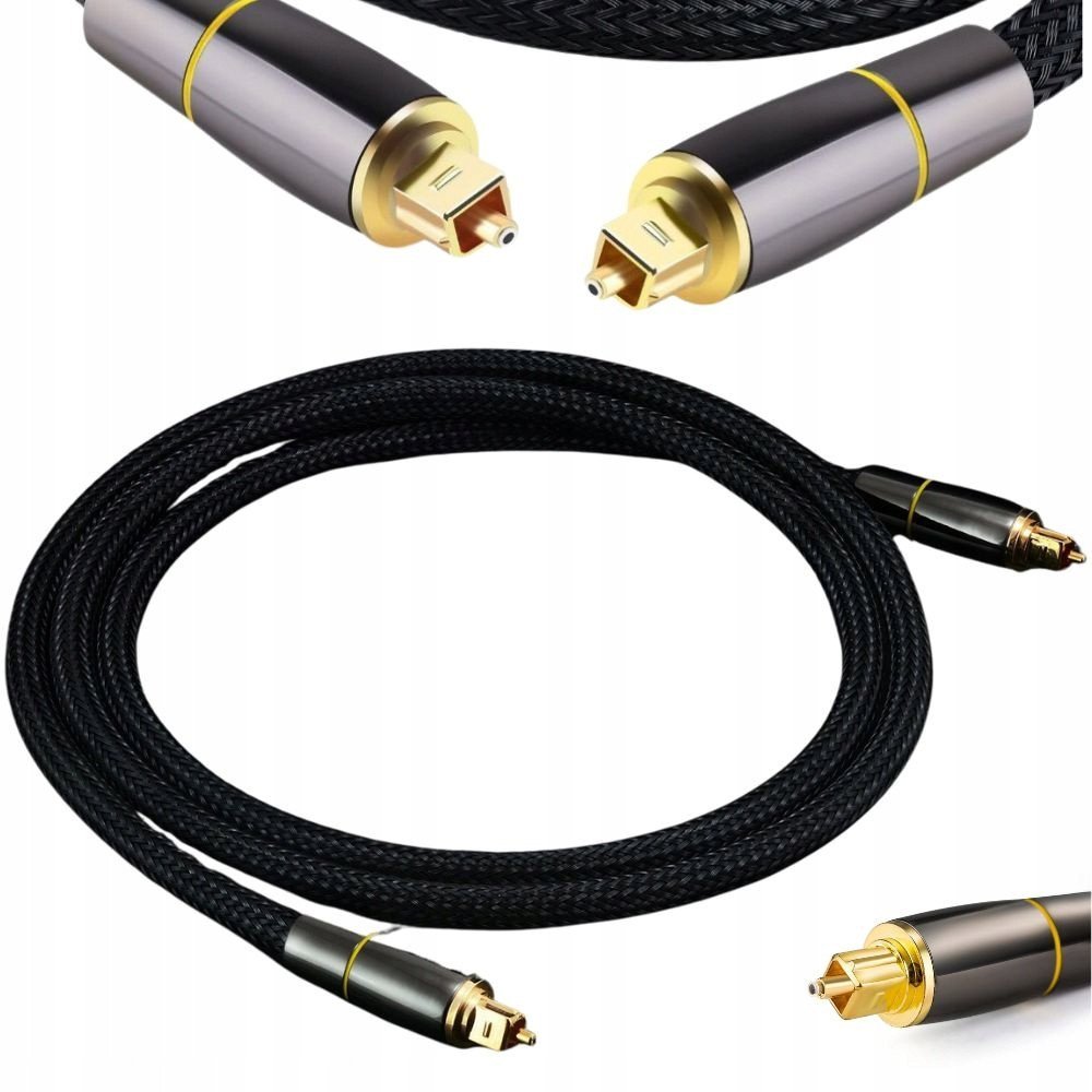 toslink Kabel przewód optyczny 3m digital hq