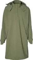 Kurtki rowerowe - Basil Ponczo przeciwdeszczowe unisex BASIL MOSSE BICYCLE RAIN PONCHO UNISEX 100% waterproof olive green Rozmiar: XL/XXL - miniaturka - grafika 1