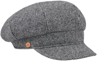Czapki dla dzieci - Czapka Newsboy Coco Tweed by Mayser, niebieski, M (57-58 cm) - miniaturka - grafika 1
