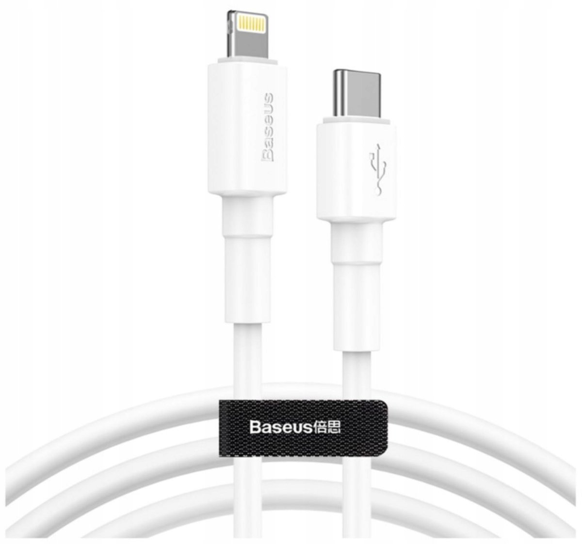 UNIWERSALNY KABEL BASEUS USB-C DO LIGHTNING PD 1M