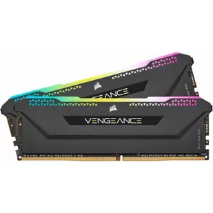 Corsair DDR4 Vengeance RGB PRO SL 32GB/3200 (2*16GB) BLACK CL16 RYZEN CMH32GX4M2Z3200C16 - Pamięci RAM - miniaturka - grafika 1