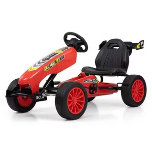 Milly Mally Gokart na pedały Rocket Red - Jeździki dla dzieci - miniaturka - grafika 1