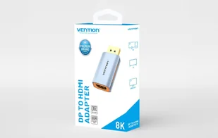 Adapter HDMI żeński - Display Port męski Vention HFMH0 8K (niebieski) - Adaptery i przejściówki - miniaturka - grafika 6