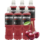 Napoje energetyczne i izotoniczne - 4Move Vitamin Napój niegazowany o smaku wiśni 750 ml x 6 sztuk - miniaturka - grafika 1