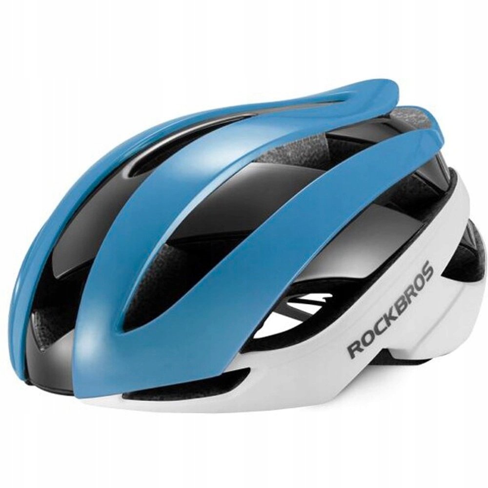 Kask rowerowy Rockbros 10110004003 rozmiar L niebiesko-biały