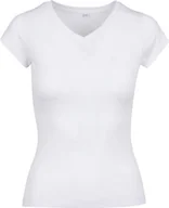 Koszulki i topy damskie - Koszulka damska Basic Tee - Kolor: Biały - Rozmiar: 4XL - miniaturka - grafika 1