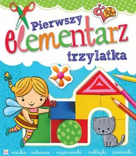 Pierwszy elementarz trzylatka - Agnieszka Bator - Książki edukacyjne - miniaturka - grafika 1