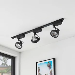 1-fazowy reflektor LED Rick, czarny - Lampy pozostałe - miniaturka - grafika 2