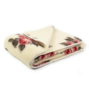 Koc wełniany merynos 220x200 Rosso czerwone Wyroby rehabilitacyjne i rozgrzewające - Koce Koc wełniany merynos 220x200 Rosso czerwone Wyroby rehabilitacyjne i rozgrzewające - Koce - miniaturka - grafika 1