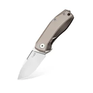 Noże - Nóż Składany Lionsteel Nano Brown Titanium - miniaturka - grafika 1