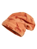 Czapki dla dzieci - Playshoes Polarowa czapka beanie w kolorze pomarańczowym - miniaturka - grafika 1