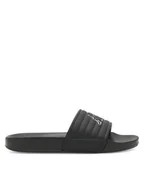 Buty dla chłopców - Kappa Klapki Logo Noles 331H2RW-911 Czarny - miniaturka - grafika 1