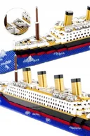 Klocki - KLOCKI DIKOM Titanic model statku (1912) Klocki 1878 elementów Statek 3D - miniaturka - grafika 1