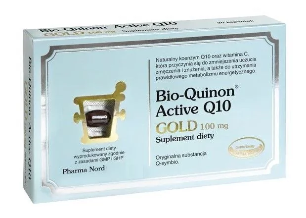 Pharma nord BIO-QUINON ACTIVE Q10 GOLD 100 mg 30 kaps 3089541