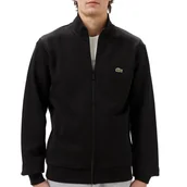 Bluzy męskie - Bluza Lacoste Regular Fit SH9622-031 - czarna - miniaturka - grafika 1