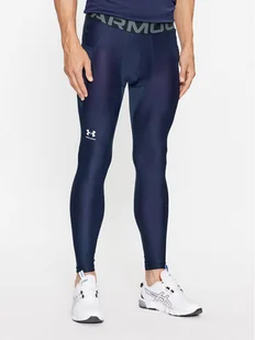 Under Armour Legginsy Ua Hg Armour Leggings 1361586 Granatowy Compression Fit - Spodnie sportowe męskie - miniaturka - grafika 1