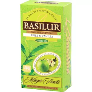 Herbata 71542 Apple i Vanilla saszetki 25x1,5 BASILUR - Kawa w kapsułkach i saszetkach - miniaturka - grafika 1