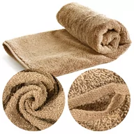Ręczniki - Ręcznik Gomez 70 x 140 Bawełna 500 g/m2 Beż - miniaturka - grafika 1