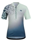 Koszulki i topy damskie - Ziener NELENIA damska koszulka rowerowa, rower górski, rower wyścigowy, oddychająca, szybkoschnąca, elastyczna, z krótkim rękawem, granatowa, rozmiar 42 - miniaturka - grafika 1